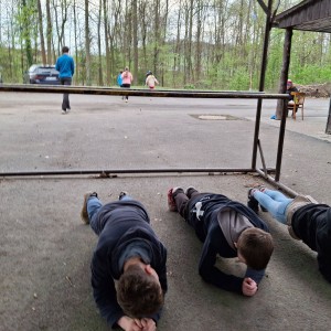 Oddilovka duben na Hukvaldech