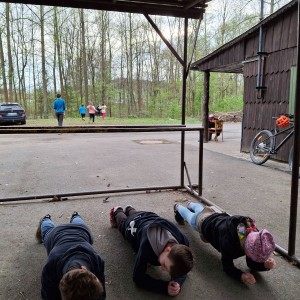 Oddilovka duben na Hukvaldech