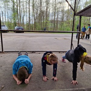 Oddilovka duben na Hukvaldech