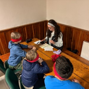 Oddilovka duben na Hukvaldech