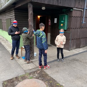 Oddilovka duben na Hukvaldech