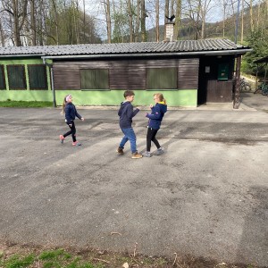 Oddilovka duben na Hukvaldech