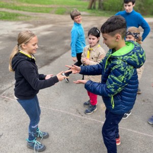 Oddilovka duben na Hukvaldech