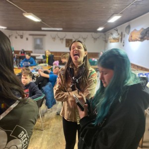 Oddilovka duben na Hukvaldech