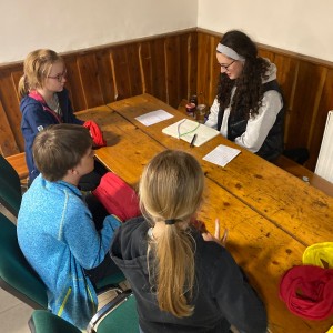 Oddilovka duben na Hukvaldech