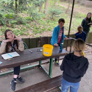 Oddilovka duben na Hukvaldech