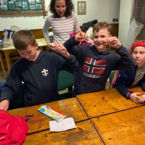 Oddilovka duben na Hukvaldech