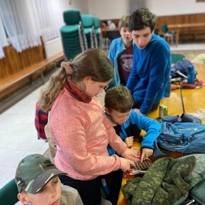 Oddilovka duben na Hukvaldech