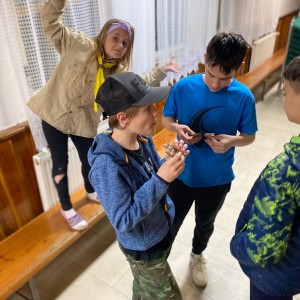 Oddilovka duben na Hukvaldech