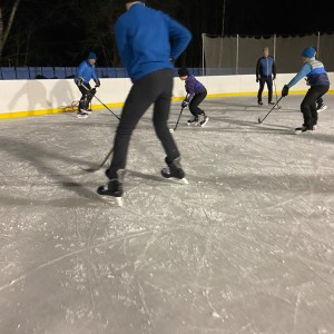 Hukvaldská oddílovka na ledě
