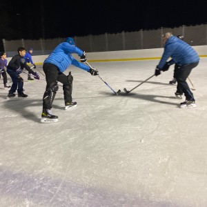 Hukvaldská oddílovka na ledě