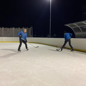 Hukvaldská oddílovka na ledě