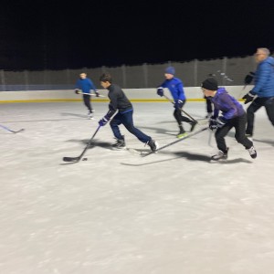 Hukvaldská oddílovka na ledě