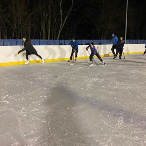 Hukvaldská oddílovka na ledě