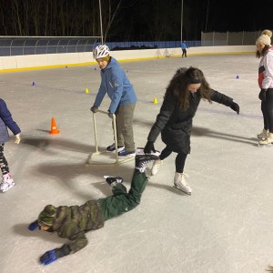 Hukvaldská oddílovka na ledě