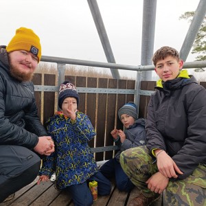 Jestřábí výprava na rozhlednu U Lidušky