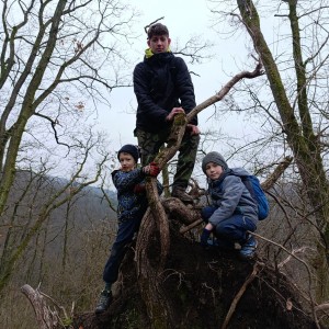 Jestřábí výprava na rozhlednu U Lidušky