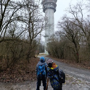 Jestřábí výprava na rozhlednu U Lidušky