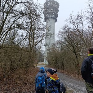 Jestřábí výprava na rozhlednu U Lidušky