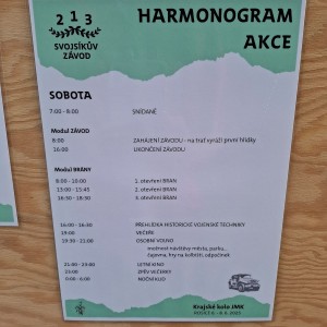 Krajské kolo Svojsíkova závodu 2025