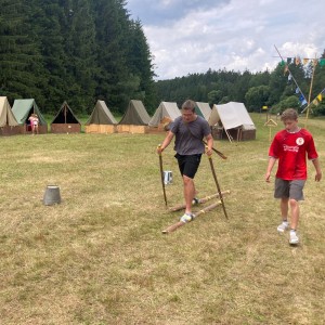 Tábor 10. den pondělí