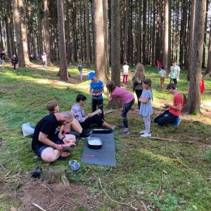 Tábor 10. den pondělí