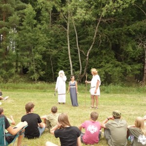 Tábor 2. den neděle