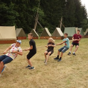 Tábor 2. den neděle