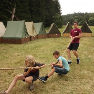 Tábor 2. den neděle