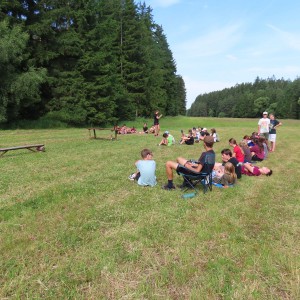 Tábor 2. den neděle