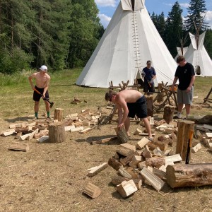 Tábor 2. den neděle