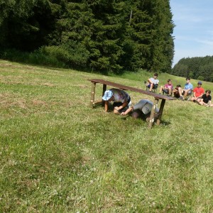 Tábor 2. den neděle