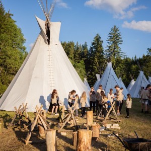 Tábor 2025 - fotky z dronu a bezzrcadlovky