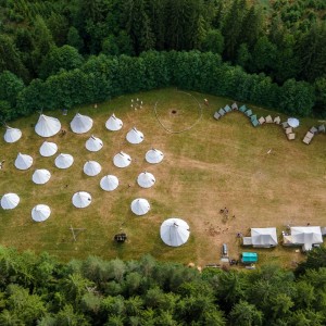 Tábor 2025 - fotky z dronu a bezzrcadlovky