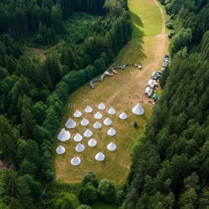 Tábor 2025 - fotky z dronu a bezzrcadlovky