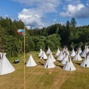 Tábor 2025 - fotky z dronu a bezzrcadlovky