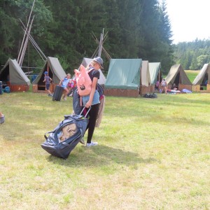 Tábor 9. den neděle