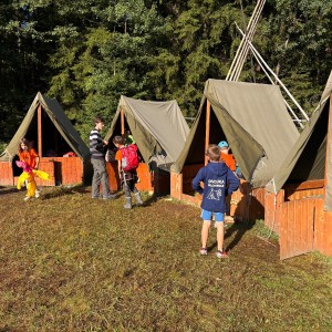 Poslední den tábora Březí 2025