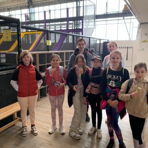 Tučňáci v Jumpparku