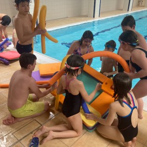 Březnová bázénová oddílovka