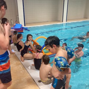 Březnová bázénová oddílovka