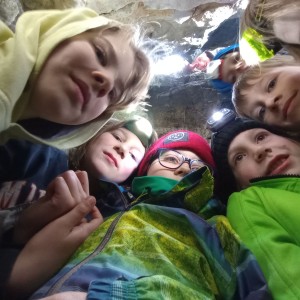 Havrani v jeskyních