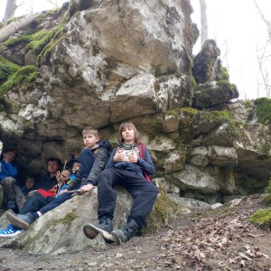 Havrani v jeskyních