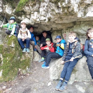 Havrani v jeskyních