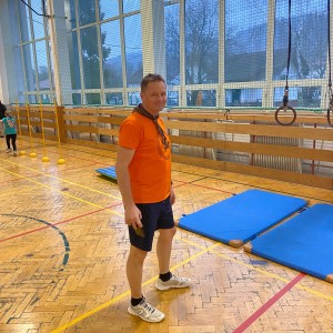 Oddílovka v tělocvičně