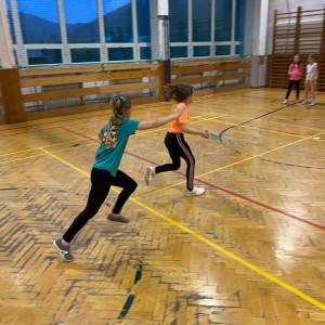 Oddílovka v tělocvičně