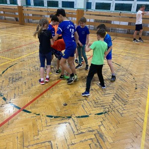 Oddílovka v tělocvičně