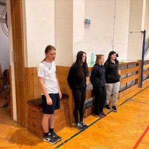 Oddílovka v tělocvičně