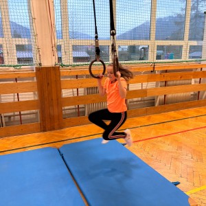 Oddílovka v tělocvičně