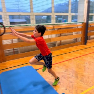 Oddílovka v tělocvičně